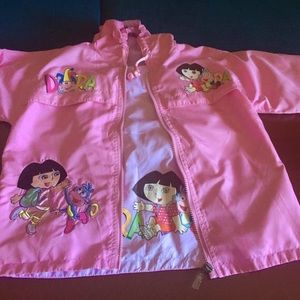 Nickelodeon | Jackets & Coats | Dora The Explorer Pink Jacket ...